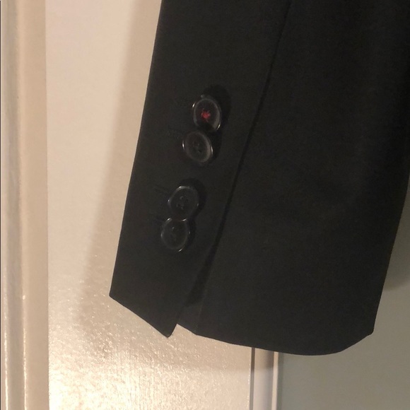 Men’s Designer Black Tuxedo Blazer 38R Medium - Picture 5 of 7
